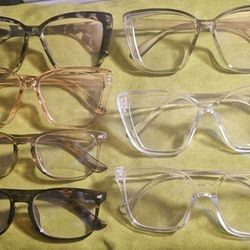 $30 😎 CLEAR GLASSES #1 😎 -Variety Shapes-$30/ea.