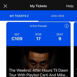 After hours till dawn tour 