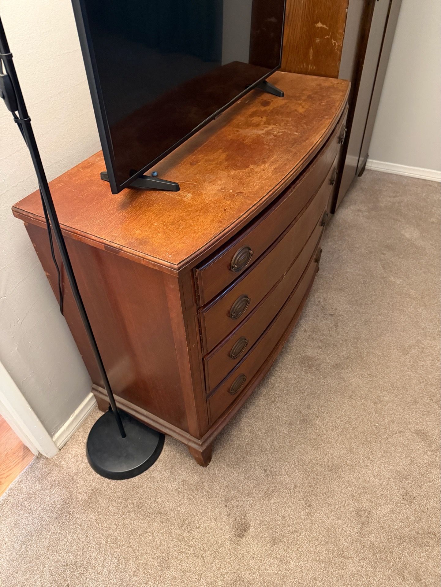Solid wood, dresser, and great condition