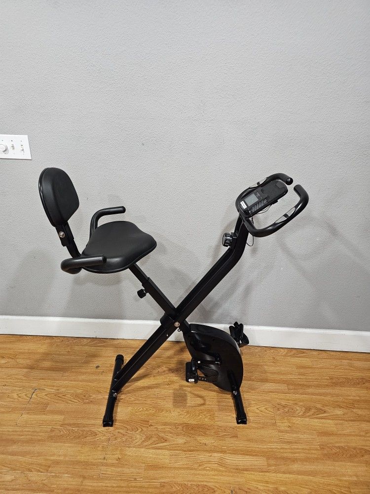 folding exercise bike