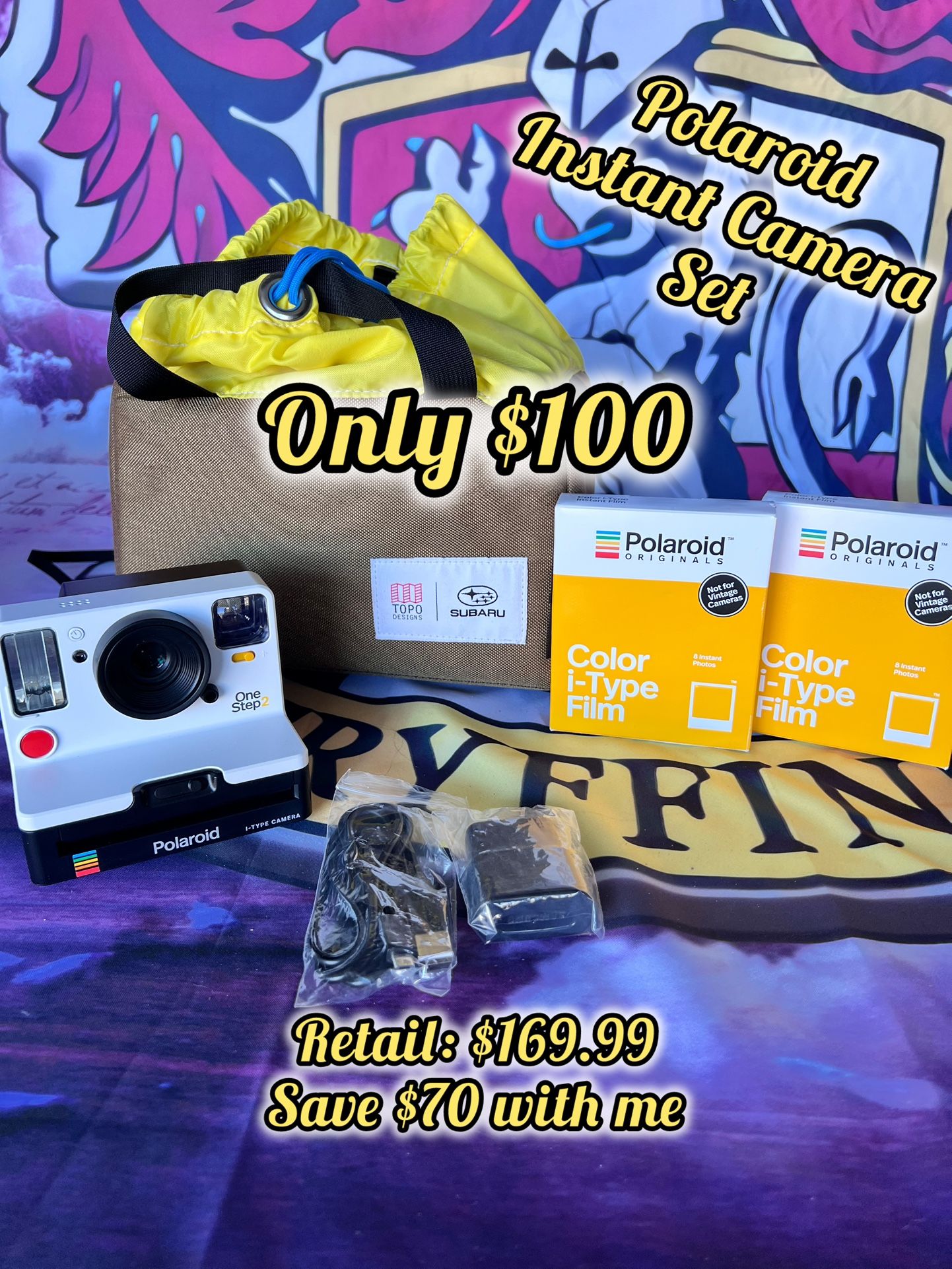 Polaroid Instant Camera Wedding Girls Kid Home Decor Christmas Party Yard Sale Halloween Z