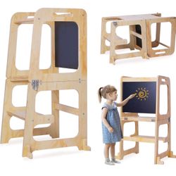 Toddler Standing Tower,  Montessori Assistant Tower