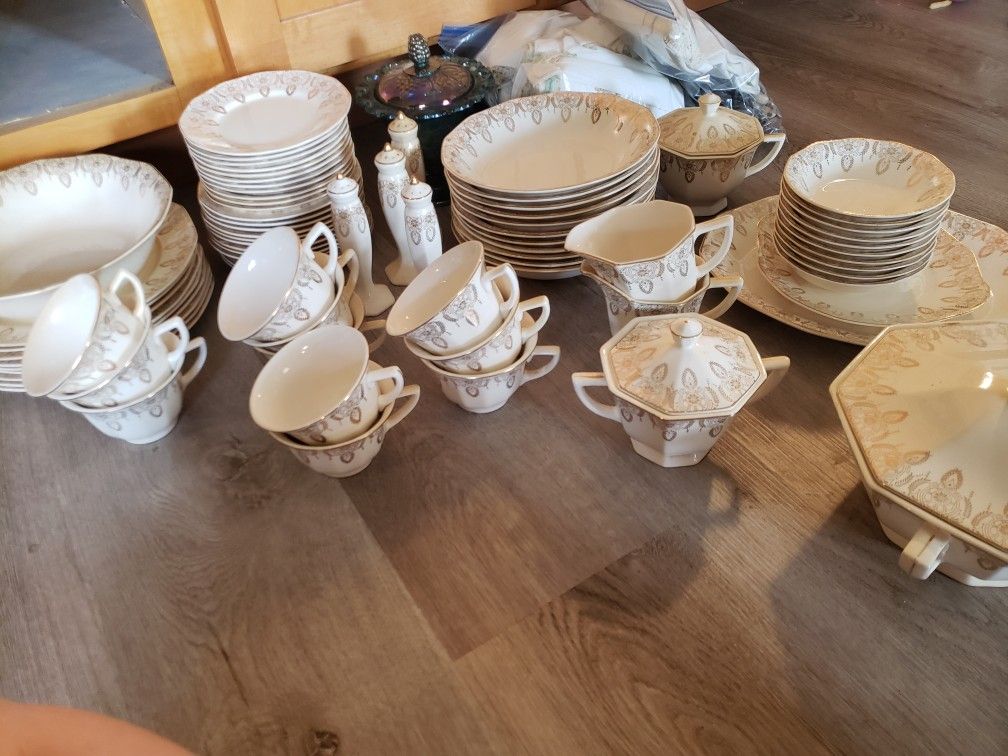 22k gold china MARKED DOWN Arts & Crafts supplies