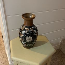 Ceramic Vase (never Used) 11 In Tall