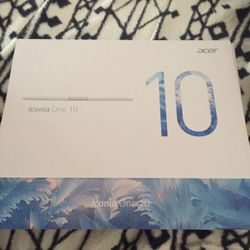 Acer iconia one 10 Tablet