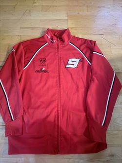 Chase Elliott red NASCAR zip up jacket #racing #nascar