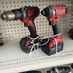 Milwaukee Drill Set 