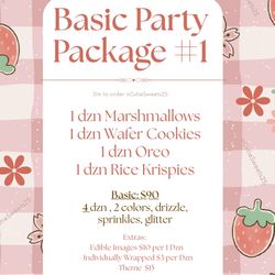 Mesa de postres / dessert table