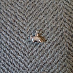 "James Avery " 925 Sterling Silver Tiny Petite 3-D Armadillo  Retired Charm