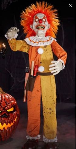 The Home Depot Halloween Animatronic Clown Sinister Steve