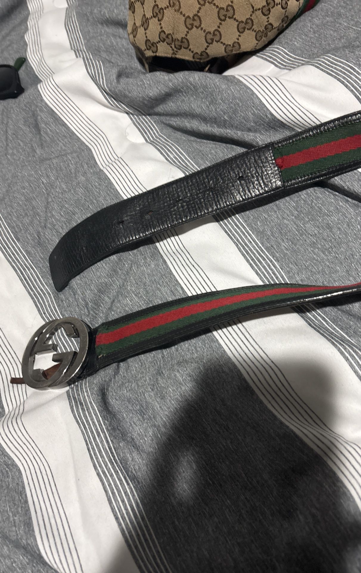 STEAL!!Gucci items all authentic just don’t want no more $45 for hat $50 for glasses $75 for belt