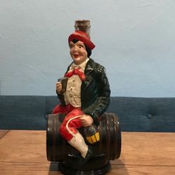 Vintage Handpainted Vinegar Bottle From Sonoma