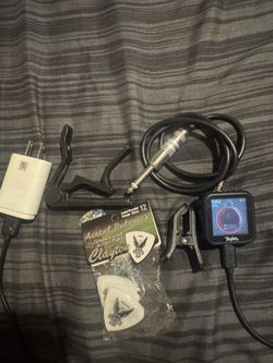 Taylor Tuner And Shure Cable