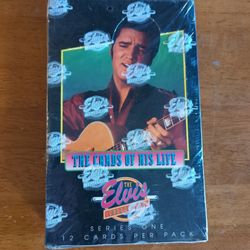 ELVIS PRESLEY 1992 The Cards of His Life Series 1 Trading Card Box SEALED