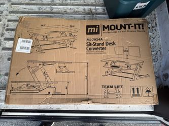 Mount It Sit - Stand Desk Converter