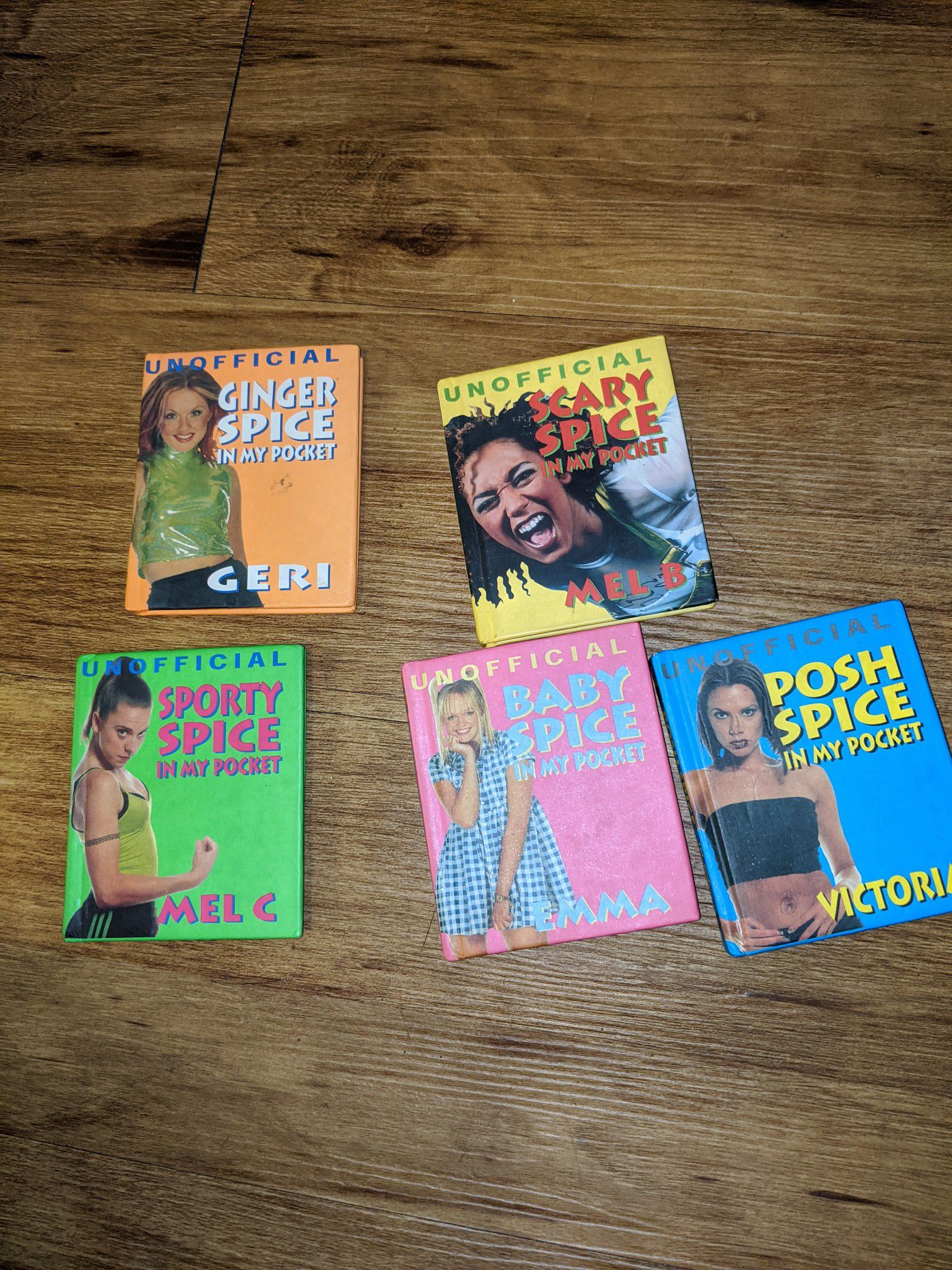 Spice girls mini books 5