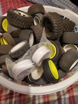 RC Car Tires Wheels Rims Etc
