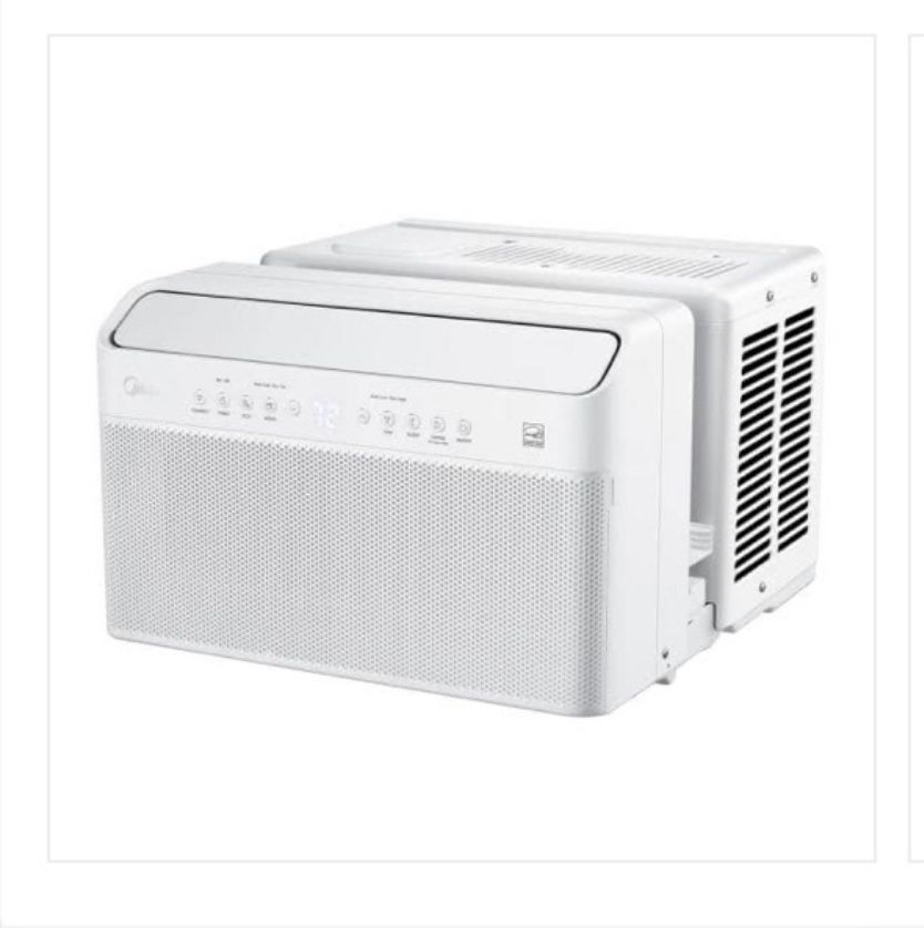Midea 8,000 BTU U Shaped Window Air Conditioner 