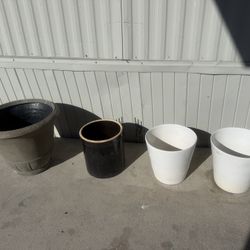 Garden plant Pots - 10 Each 