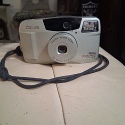 Vintage Canon Prima Zoom Shot Camera