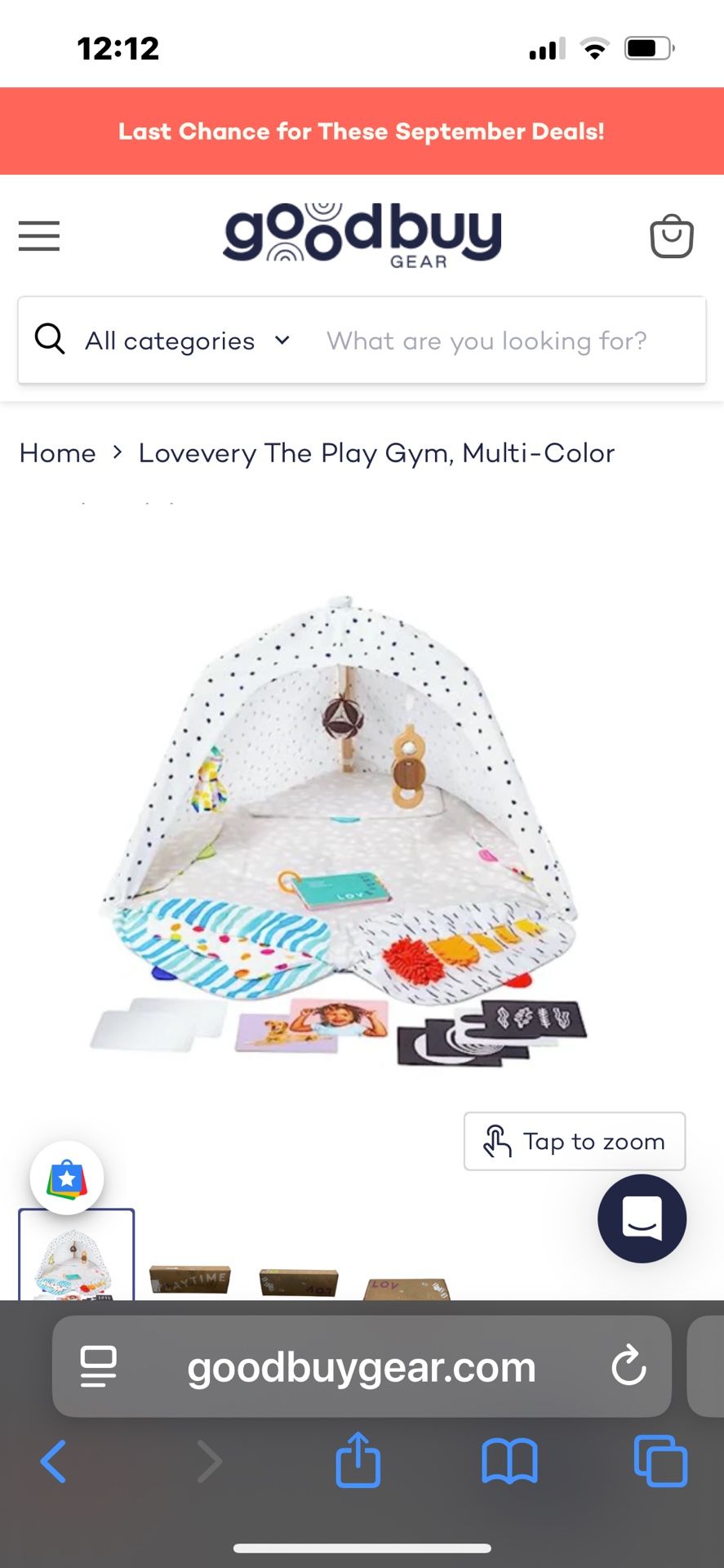 Lovevery Play Gym Playmat