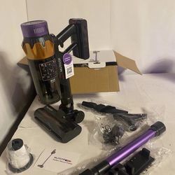 Cordless Vacuum Cleaner, 550W 45KPA 70 Mins Cleaners for Home, Purple 
