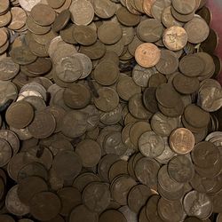 500 Assorted Years Wheat Pennie’s 