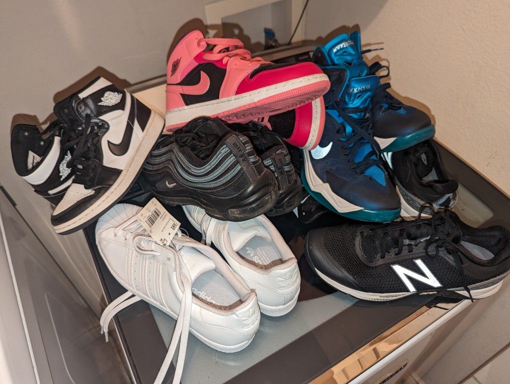 Jordan, Nike, Adidas, New Balance Tennis Shoes For Sale
