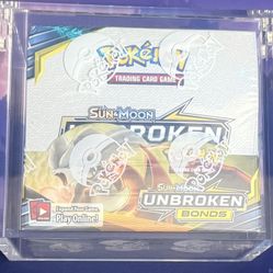 SUN & MOON UNBROKEN BONDS BOOSTER BOX