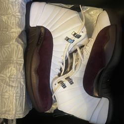 x A Ma Maniére Air Jordan 12 "White" sneakers