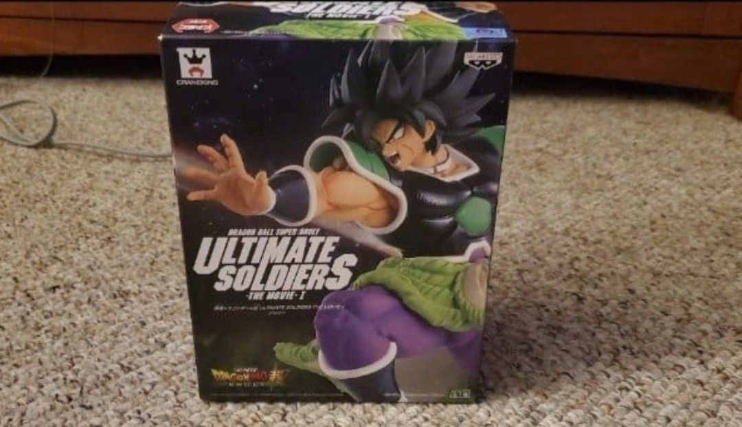 Banpresto Dragonball Super Broly Ultimate Soldiers The Movie Broly Figure