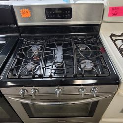 Frigidaire 30" Wide 5 Burner Convectional Stainless Steel Gas Stove Range Estufa 