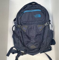 Northface recon navy blue backpack