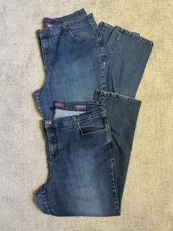 Gloria Vanderbilt Women’s Jeans Bundle 18W