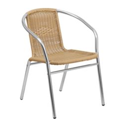 Rattan And Metal Chair(s) Indoor/outdoor 