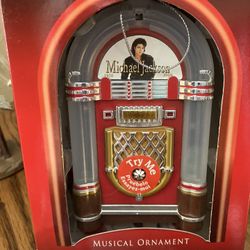 Michael Jackson Musical Ornament 
