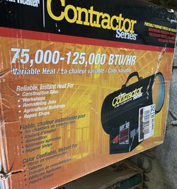 Contractor Series Propane Heater - Brand New 