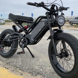 New! Electric Bike, 1500 W, 40mph, Akez E-bike, Black, Red, Blue, Yellow, Free Delivery 🚚 + Lock 🔐 