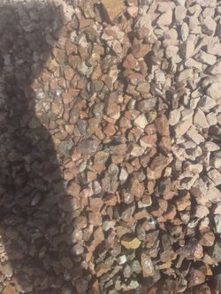 Mountain vista brown rock