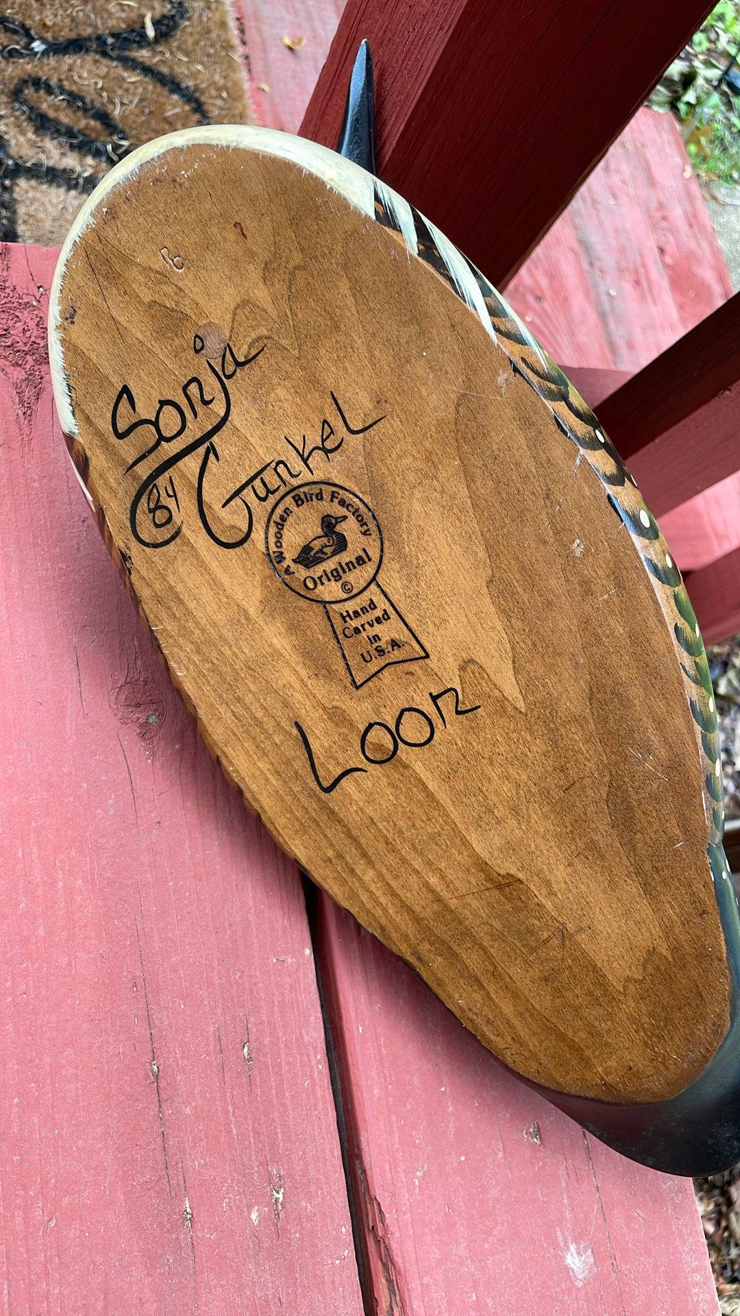 Wooden Loon