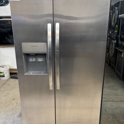 New! Frigidaire 36” Standard Depth Side by Side Refrigerator 