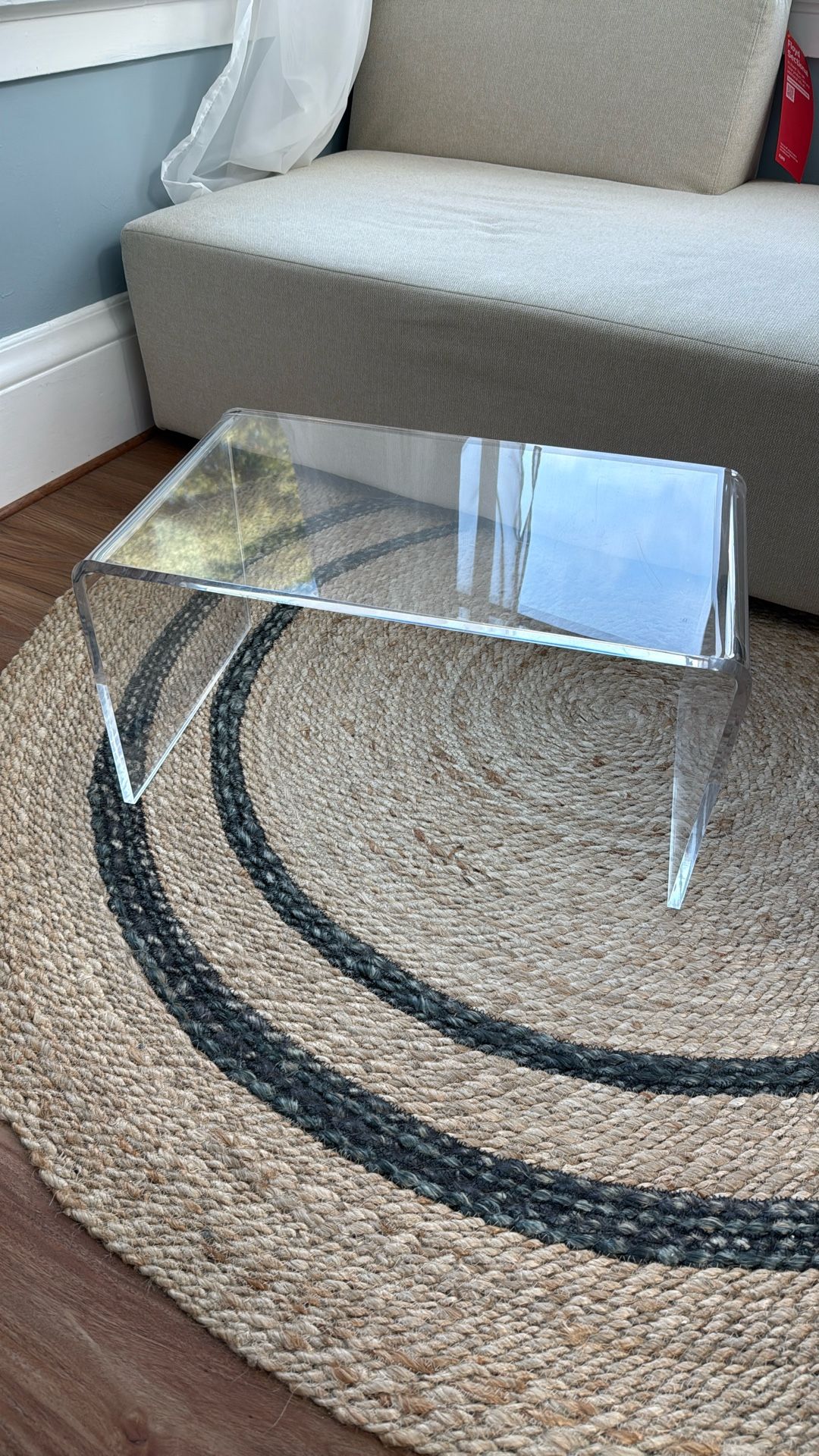 Acrylic Lapdesk / Side Table