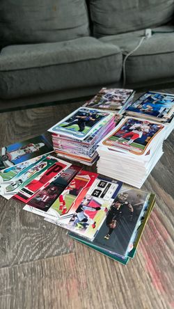 Large Lot of NFL Football Trading Cards