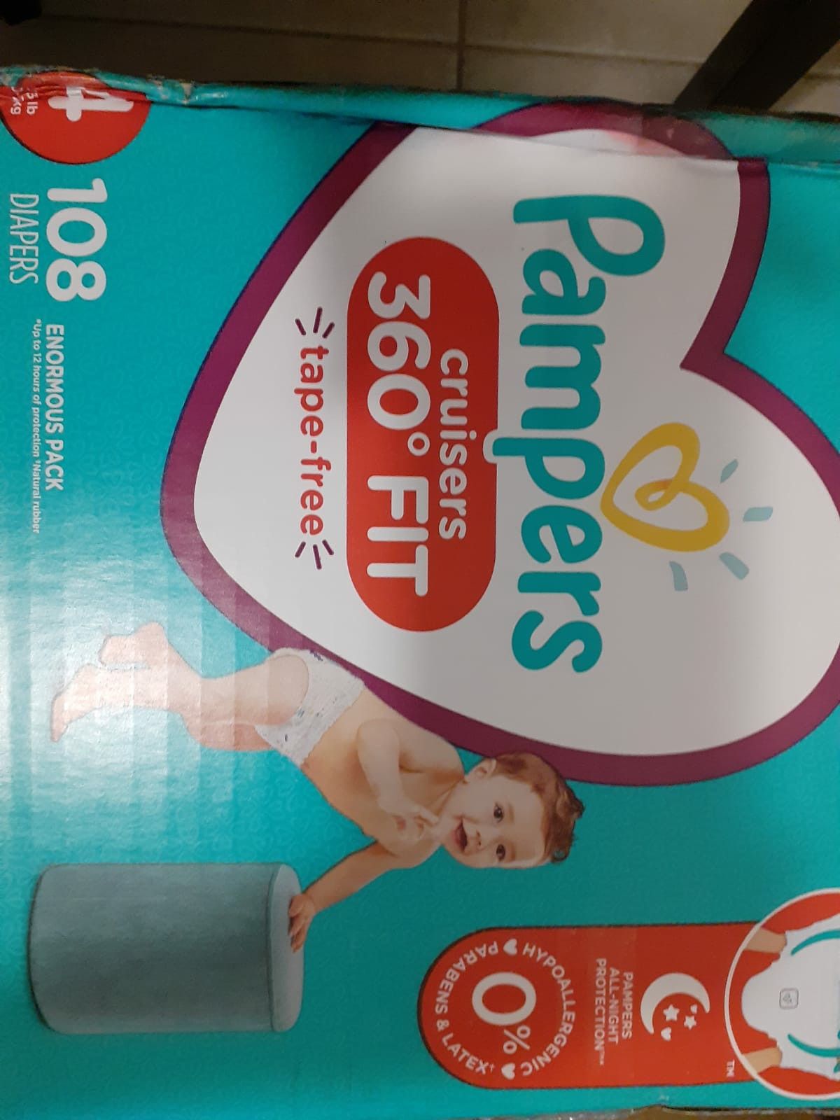 Pampers cruisers baby diaper size 4