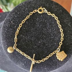 BABE RUTH 1930s CLUB PREMIUM CHARM BRACELET 