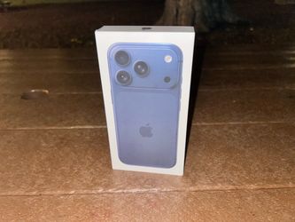 iPhone 17 pro “open box” empty