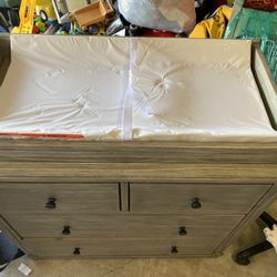 Changing Table And Crip 