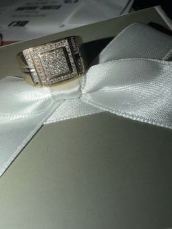 9.5 10k gold Diamond Ring