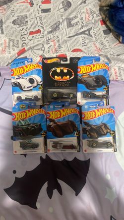 Batmobiles hot wheels cars