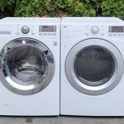 LG Washer And Dryer Electric 